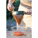 Stainless Steel Cone Strainer and Pestle Set