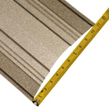 14 in. x 10.5 ft. Galvalume Universal Ridge Cap - Super Arbor