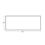 Union Corrugating 14-in x 10-ft Silver Galvanized Steel Roll Flashing