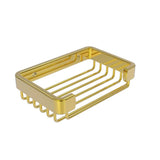 Allied Brass 3.1-in H Screw Mount Solid Brass Polished Brass Hanging Shower Caddy