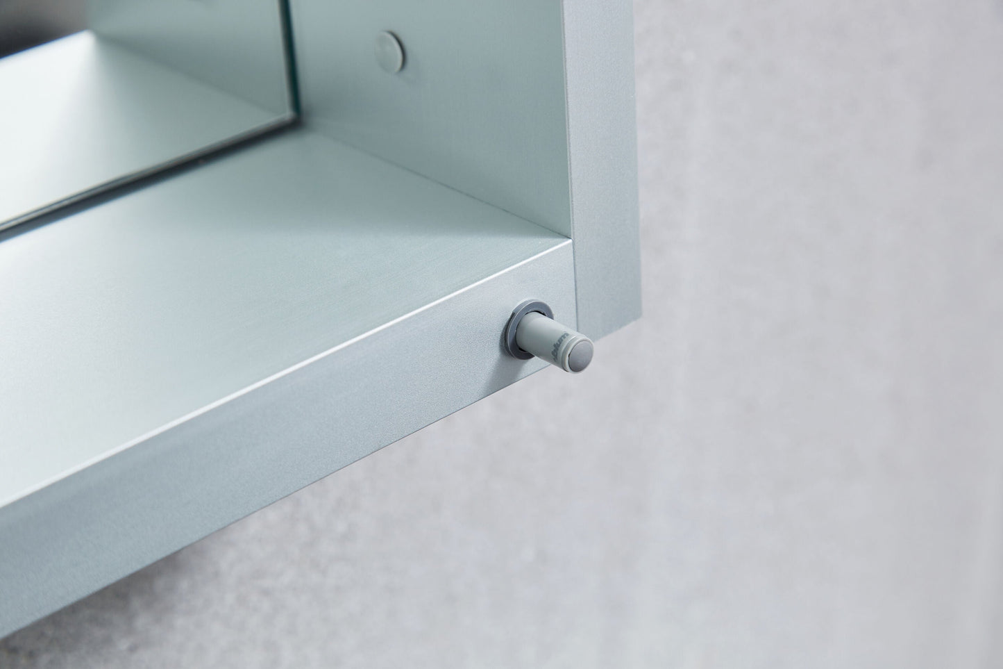 Forclover DON 15-in x 24-in Surface/Recessed Mount Satin Mirrored Soft Close Medicine Cabinet
