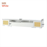 Yiekholo Modern/Contemporary White Tv Cabinet (Accommodates TVs up to 80-in)