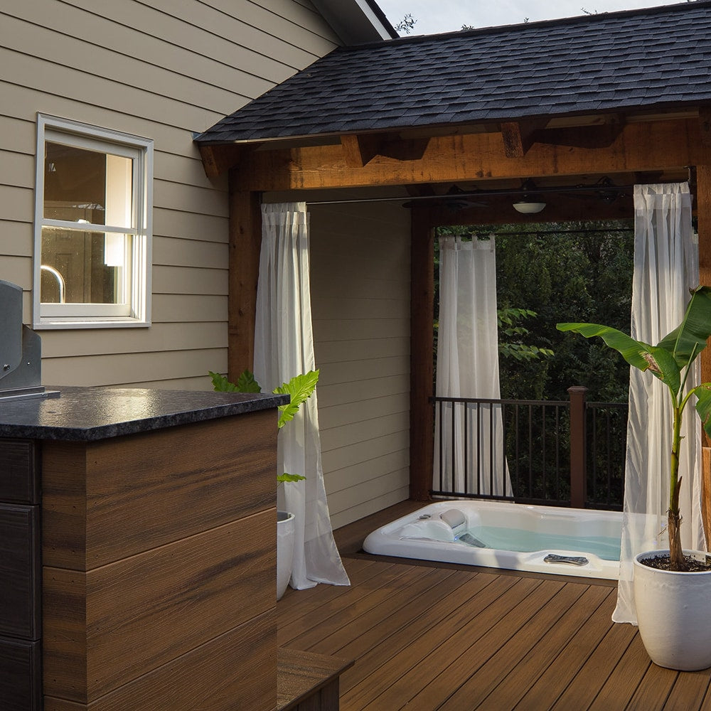 Trex Transcend 1-in x 7-in x 12-ft Composite Fascia Deck Board