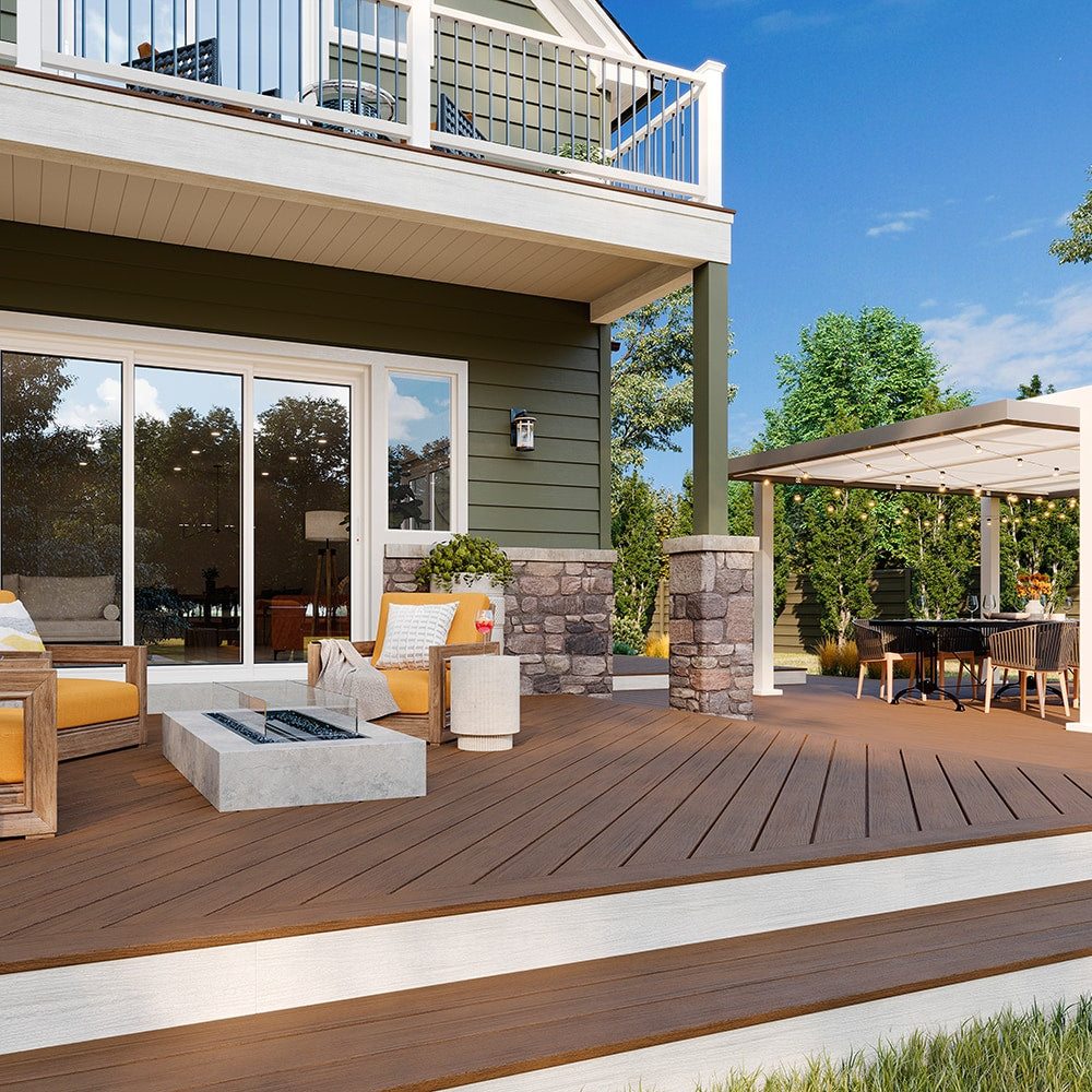 Trex Transcend Lineage 1-in x 6-in Composite Deck Board (48-Pack)