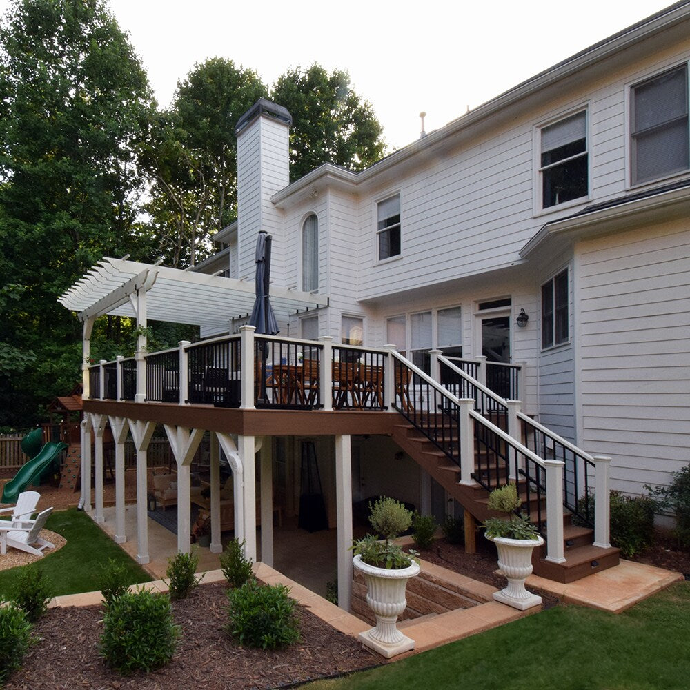 Trex Lineage 1-in x 8-in x 12-ft Composite Jasper Fascia Deck Board (Actual Size: 0.56-in x 7.25-in)