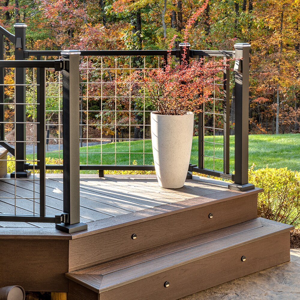 Trex Transcend 1-in x 7-in x 12-ft Composite Fascia Deck Board