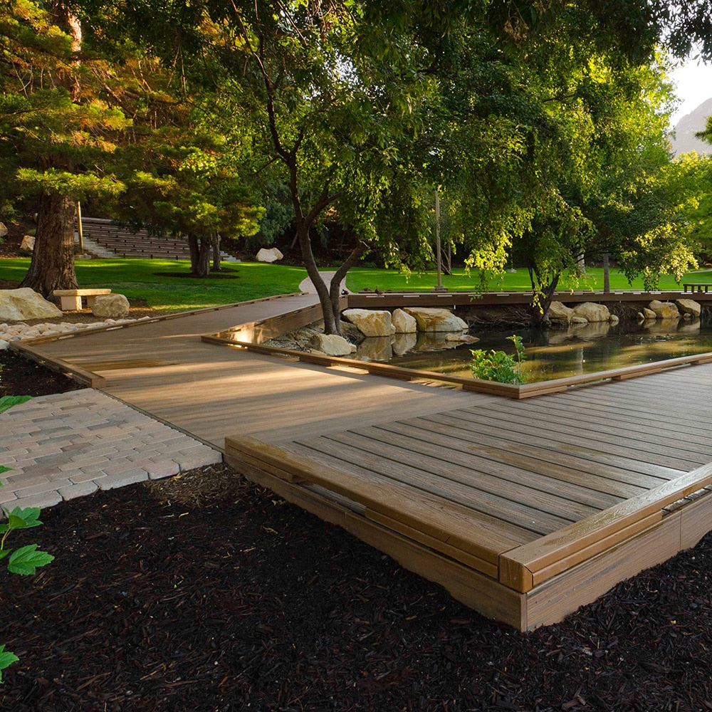 Trex Transcend 1-in x 7-in x 12-ft Composite Fascia Deck Board