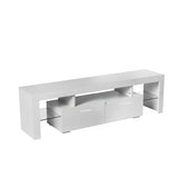 Yiekholo Modern/Contemporary White Tv Cabinet (Accommodates TVs up to 65-in)