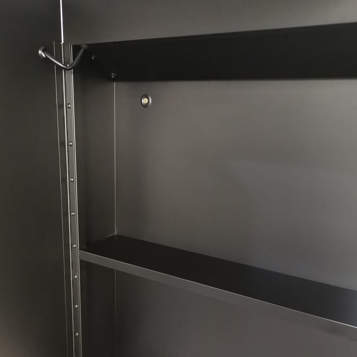Forclover MA 30-in x 26-in Lighted LED Fog Free Surface Mount Black Mirrored Soft Close Medicine Cabinet