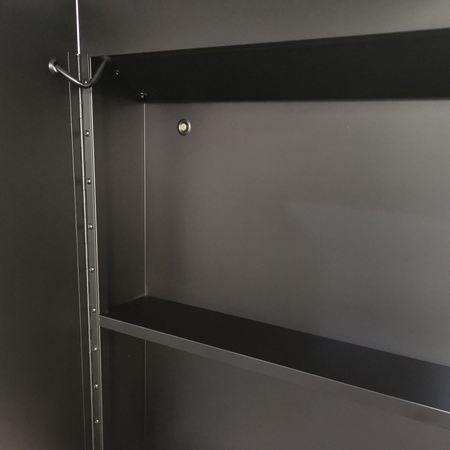 Forclover MA 30-in x 26-in Lighted LED Fog Free Surface Mount Black Mirrored Soft Close Medicine Cabinet