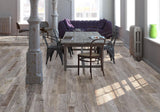 Style Selections Natural Timber Whitewash 6-in x 36-in Porcelain Wood Look Tile (Common: 6-in x 36-in; Actual: 35.96-in x 5.79-in)
