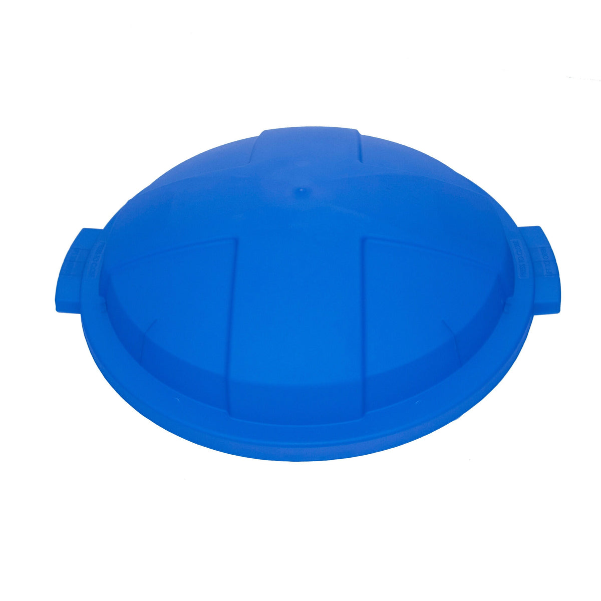 Blue Hawk 32-Gallon Blue Outdoor Recycling Bin with Lid