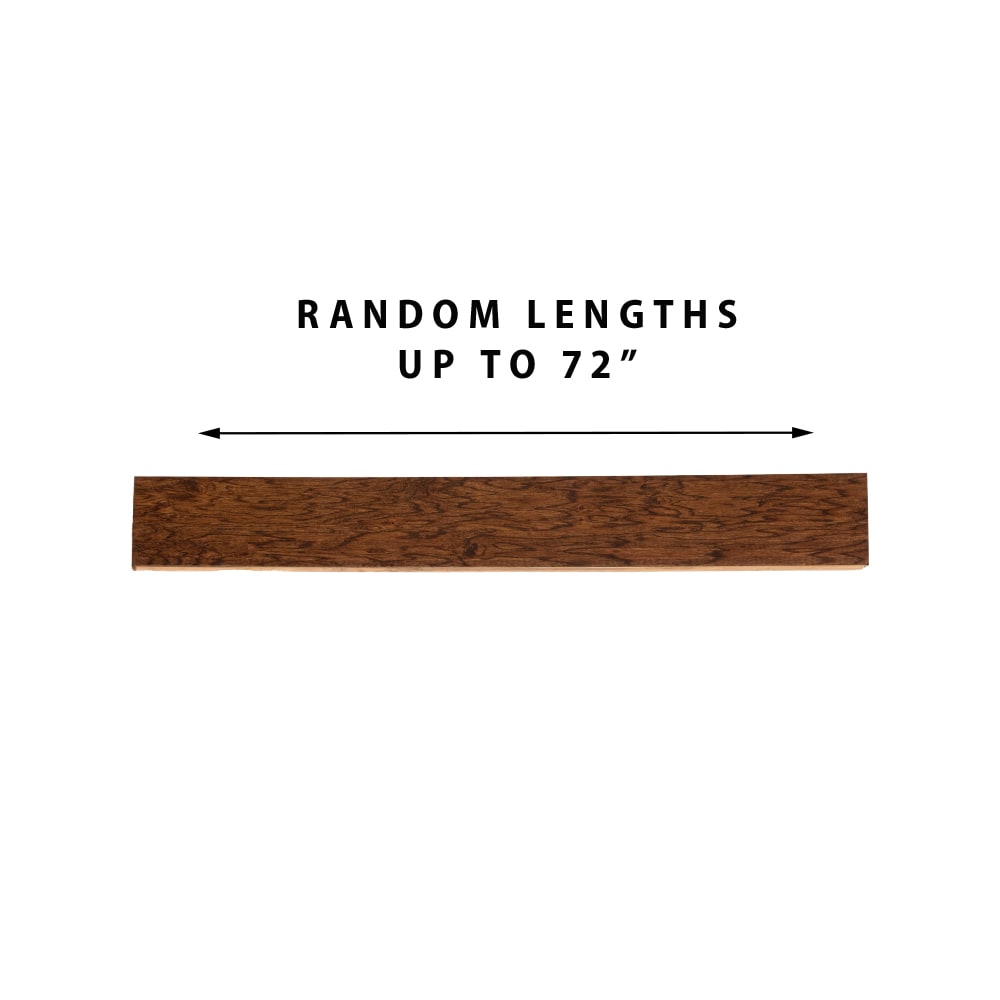 allen + roth Hickory Provincial hardwood flooring — alternate angle