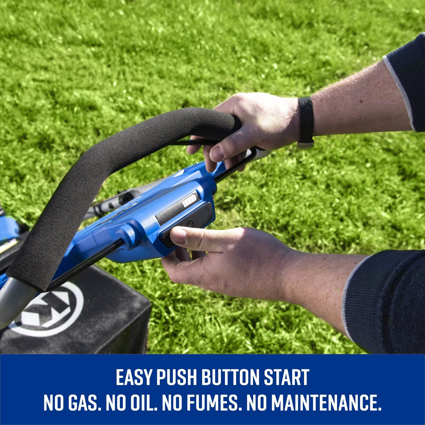 Kobalt 80-volt Max Brushless Lithium Ion Push 21-in Cordless Electric Lawn Mower