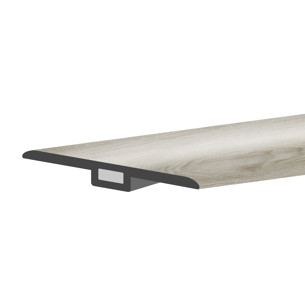 Lucida USA Siliceous 2-in T x 3-in W x 48-in L Vinyl Floor T-moulding