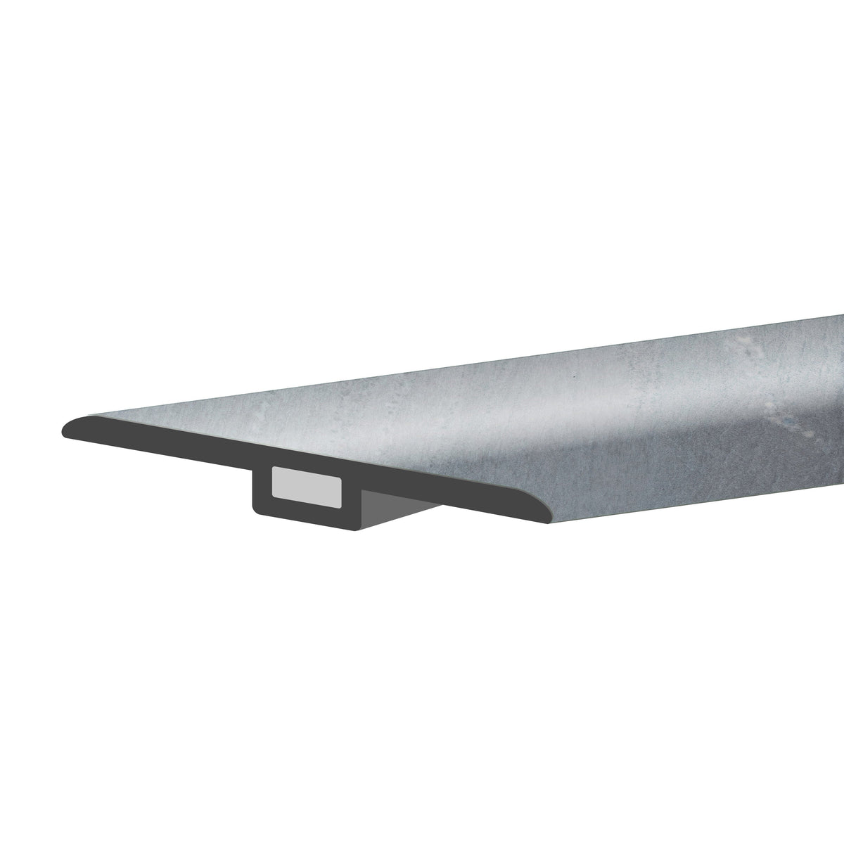 Lucida USA GlueCore T-moulding Moonrock 0.27-in T x 1.75-in W x 48-in L Vinyl T-moulding
