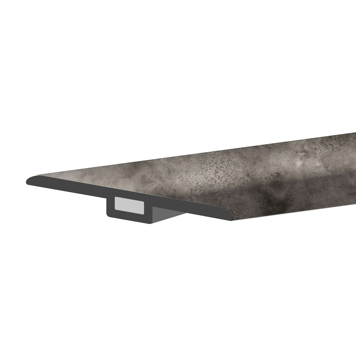 Lucida USA GlueCore T-moulding Riverock 0.27-in T x 1.75-in W x 48-in L Vinyl T-moulding