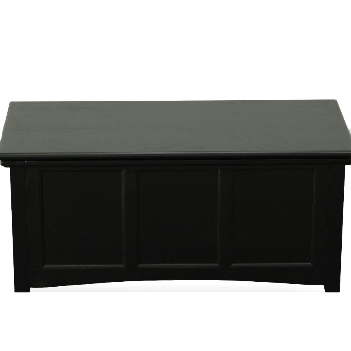 Carolina Cottage Antique/Black Asian Hardwood 1-Drawer Accent Chest