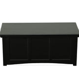 Carolina Cottage Antique/Black Asian Hardwood 1-Drawer Accent Chest
