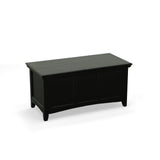 Carolina Cottage Antique/Black Asian Hardwood 1-Drawer Accent Chest