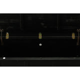 Carolina Cottage Antique/Black Asian Hardwood 1-Drawer Accent Chest