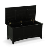 Carolina Cottage Antique/Black Asian Hardwood 1-Drawer Accent Chest