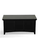 Carolina Cottage Antique/Black Asian Hardwood 1-Drawer Accent Chest