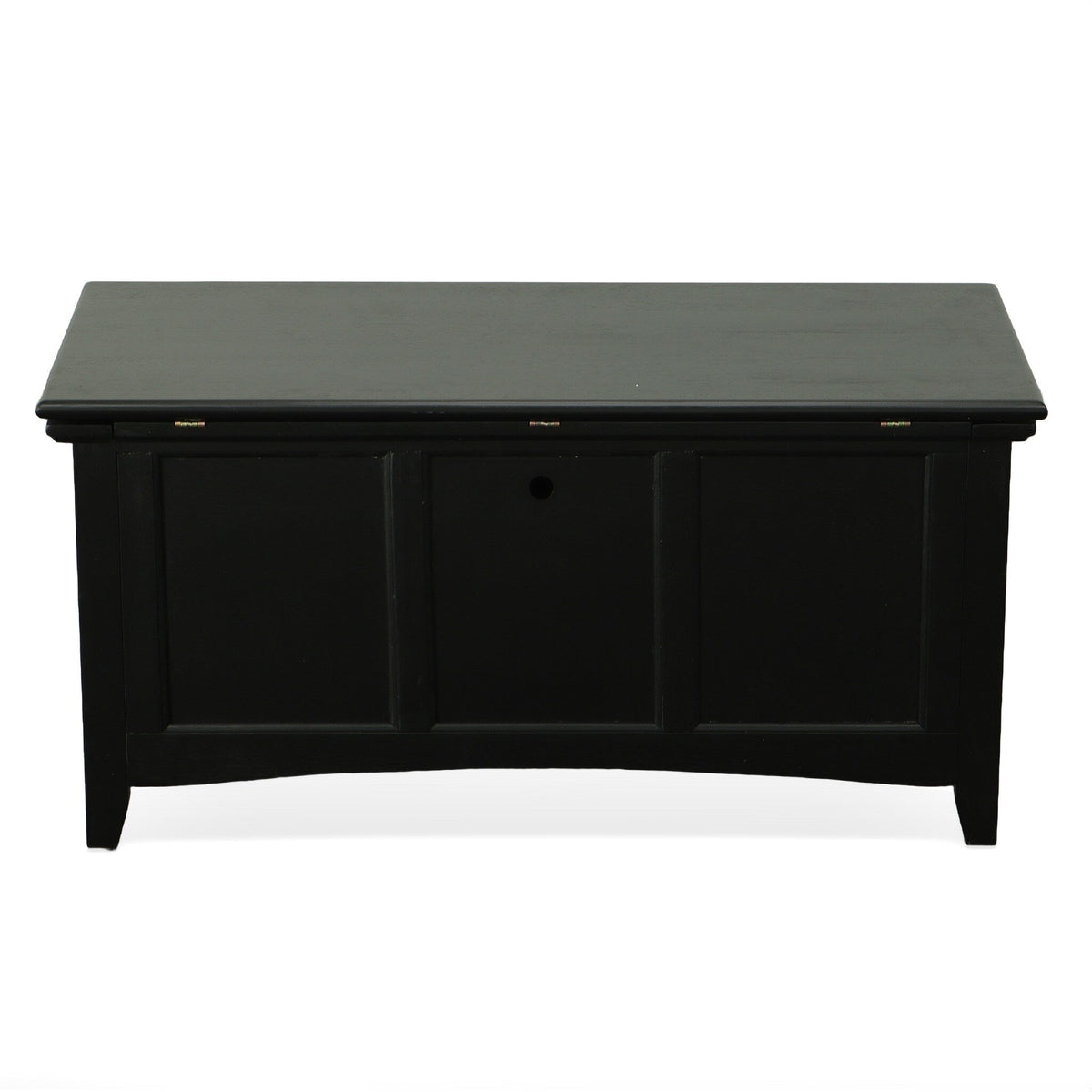 Carolina Cottage Antique/Black Asian Hardwood 1-Drawer Accent Chest