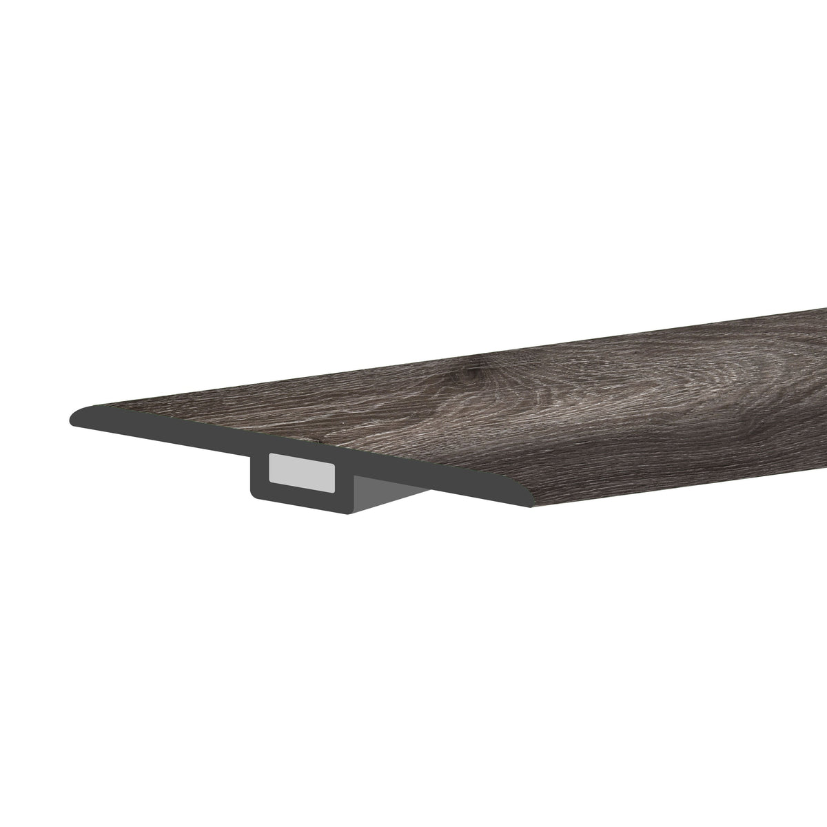 Lucida USA MaxCore T-moulding Storm Black 0.27-in T x 1.75-in W x 48-in L Vinyl T-moulding
