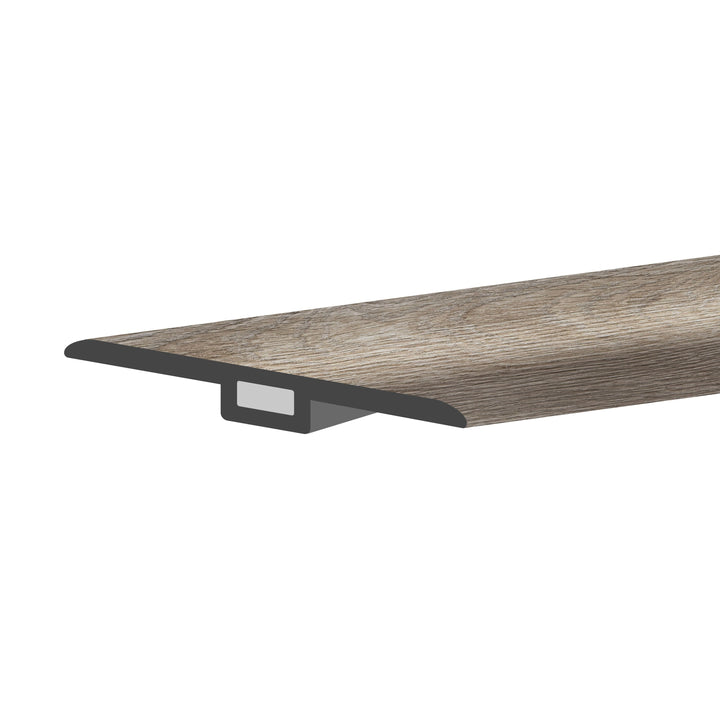 Lucida USA MaxCore Pro T-moulding Stormcloud 0.27-in T x 1.75-in W x 48-in L Vinyl T-moulding