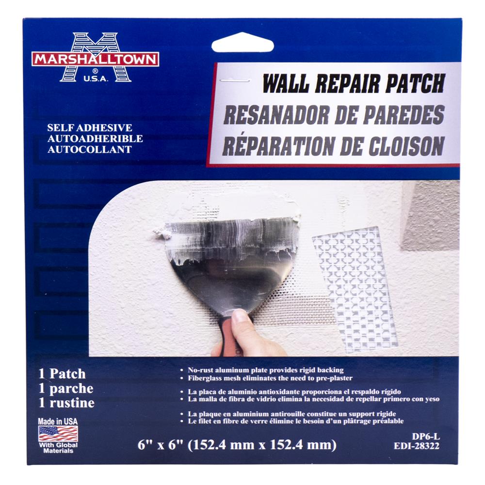 Marshalltown 6-in x 6-in Drywall Repair Patch