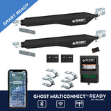 Ghost Controls 12-ft Dual Swing Universal Battery Driveway Gate Opener Kit (Solar Compatible)