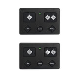 Ghost Controls 12-ft Dual Swing Universal Battery Driveway Gate Opener Kit (Solar Compatible)