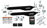Ghost Controls 12-ft Dual Swing Universal Battery Driveway Gate Opener Kit (Solar Compatible)