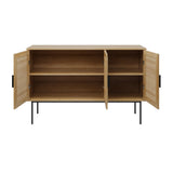 CorLiving Emmett Light Wood Grain Finish Sideboard Buffet