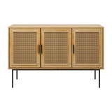 CorLiving Emmett Light Wood Grain Finish Sideboard Buffet