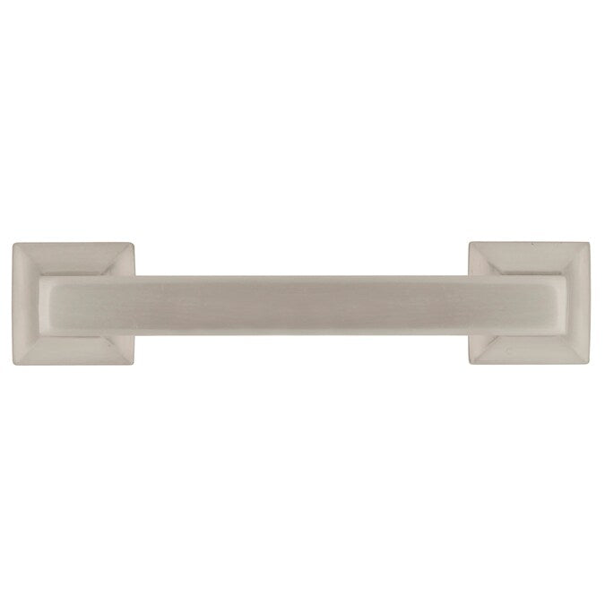 Hickory Hardware Studio 3-3/4-in (96mm) Center to Center Satin Nickel Rectangular Handle Drawer Pull