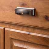 Hickory Hardware Studio 3-in or 3-3/4-in (96mm) Center to Center Oil-Rubbed Bronze Highlighted Rectangular Cup Drawer Pull