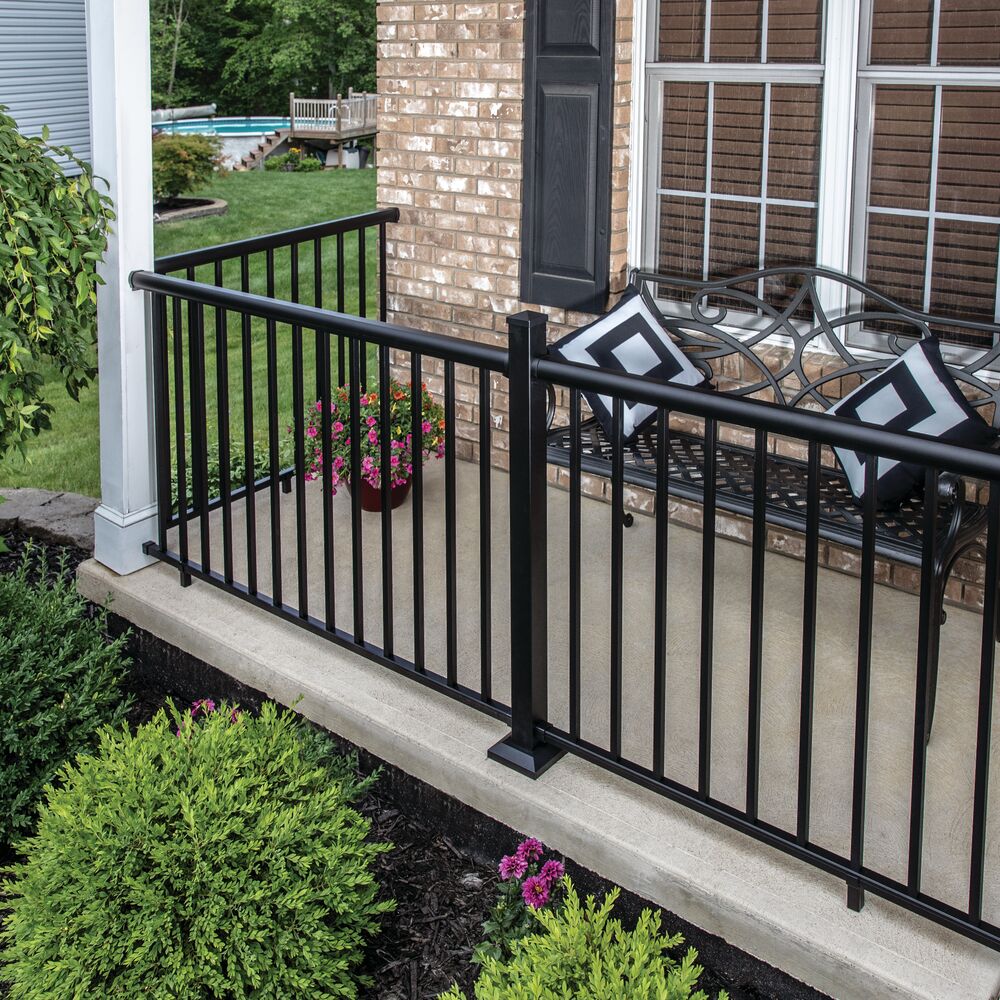 Freedom VersaRail Winchester 6-ft x 36-in Aluminum Deck Rail Kit