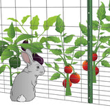 Garden Craft 50-Ft x 4-Ft Gray Steel Welded Wire Rolled Fencing