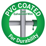 GARDEN CRAFT Green Steel Welded Wire Rolled Fence, 50' x 5'