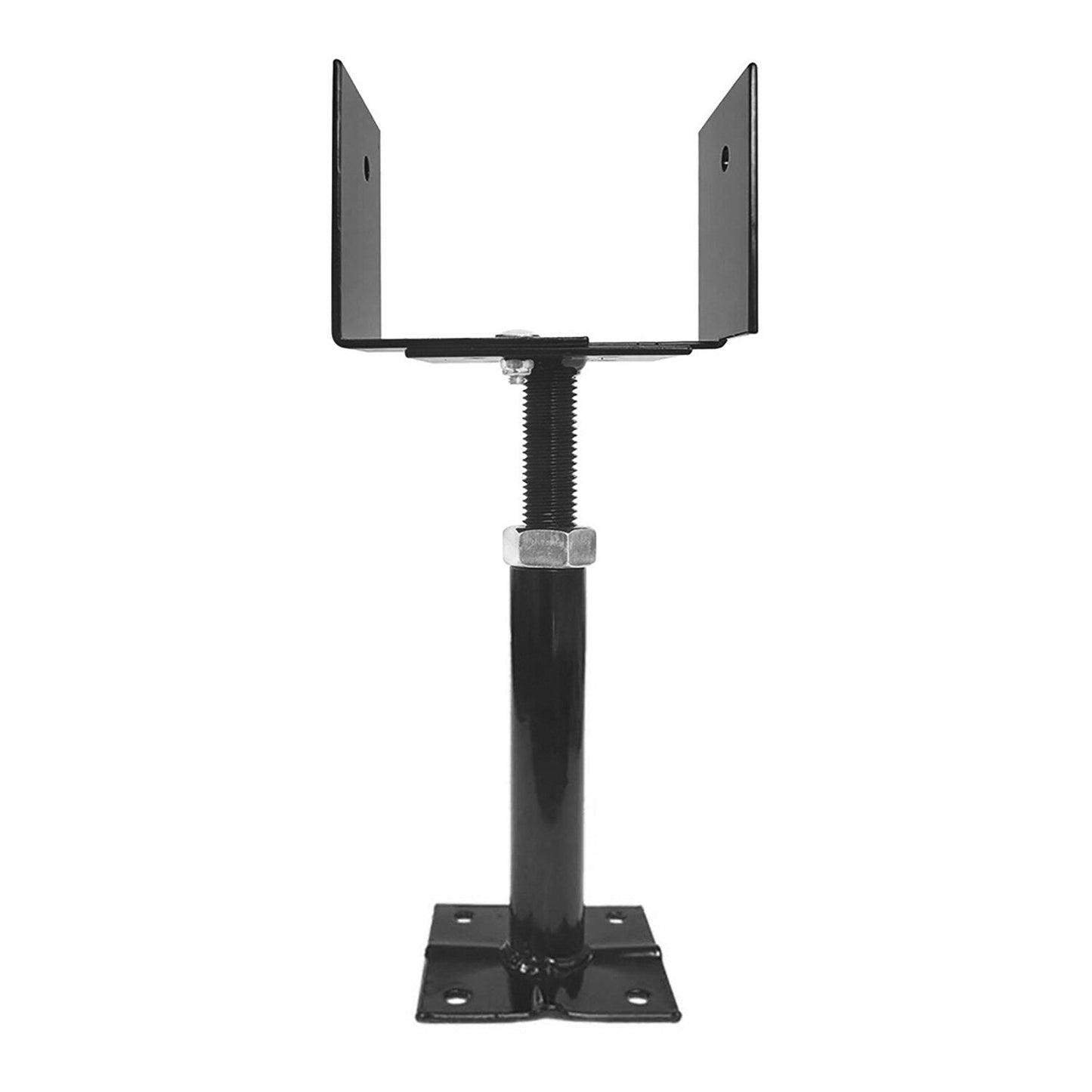 Pylex 3-in to 7-in Black Steel Deck Support (2-Pack)