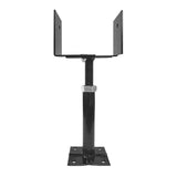 Pylex 3-in to 7-in Black Steel Deck Support (2-Pack)