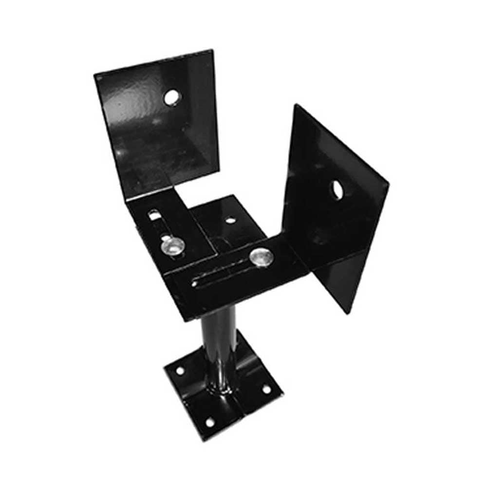 Pylex 3-in to 7-in Black Steel Deck Support (2-Pack)