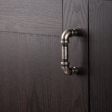 Hickory Hardware Pipeline 3-in (76mm) Center to Center Black Nickel Vibed Rectangular Bar Drawer Pull