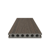 NewTechWood Voyager Hollow Board 1-in x 6-in x 8-ft Brazilian Ipe Grooved Composite Deck Board