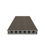 NewTechWood Voyager Hollow Board 1-in x 6-in x 8-ft Brazilian Ipe Grooved Composite Deck Board