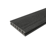 NewTechWood Voyager Hollow Board 1-in x 6-in x 8-ft Hawaiian Charcoal Grooved Composite Deck Board (10-Pack)