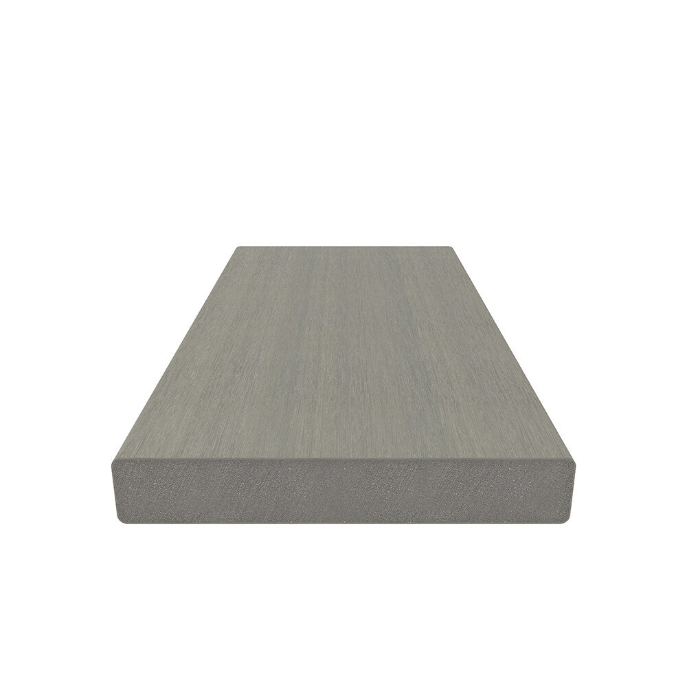 NewTechWood Cortes Solid Board 1-in x 6-in x 8-ft Roman Antique Square Composite Deck Board