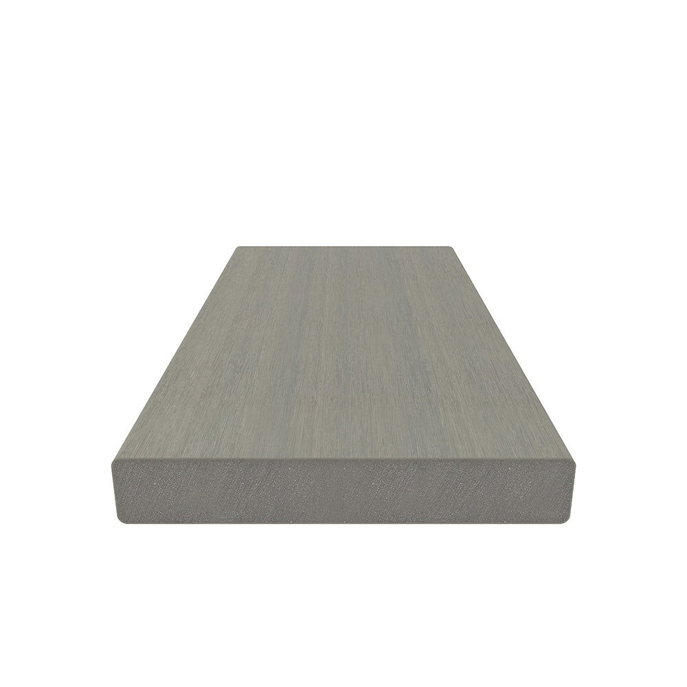NewTechWood Cortes Solid Board 1-in x 6-in x 8-ft Roman Antique Square Composite Deck Board (10-Pack)
